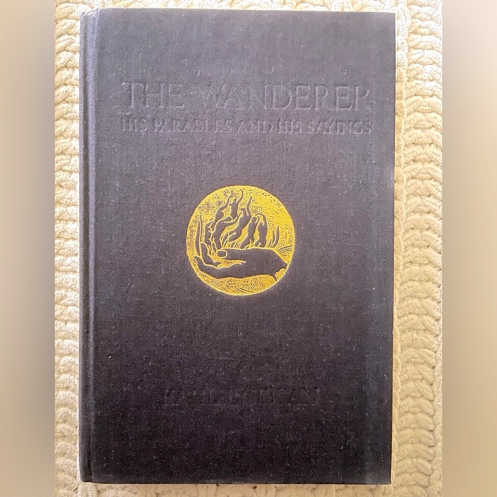 🌹RARE Kahlil Gibran’s “The Wanderer: His Parables and Sayings” 1983 Hardback🌹 - Picture 14 of 15